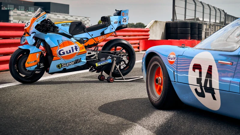 Trackhouse resgata identidade da Gulf e leva pintura inspirada no Ford GT40 para Indonésia