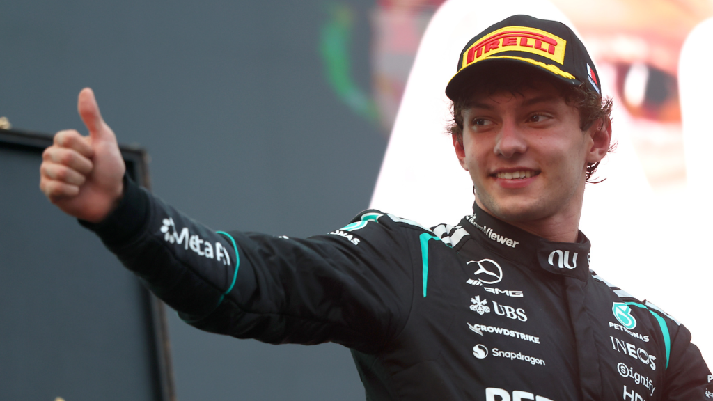 F1 2026, BAHREIN, MALÁSIA, CORRIDA, MERCEDES, KIMI ANTONELLI, ROSTO, RETRATO