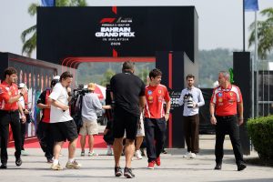 Why is the 2026 Bahrain Grand Prix taking place in Sepang, Malaysia?