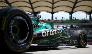 Aston Martin comemora aniversário de parceria com pintura especial para GP dos EUA
