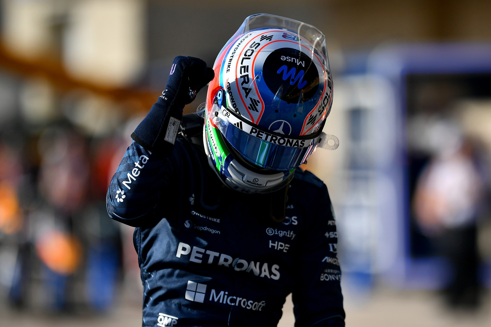 Antonelli takes surprise Austin pole, but Red Bull and Ferrari threaten F1 title bid