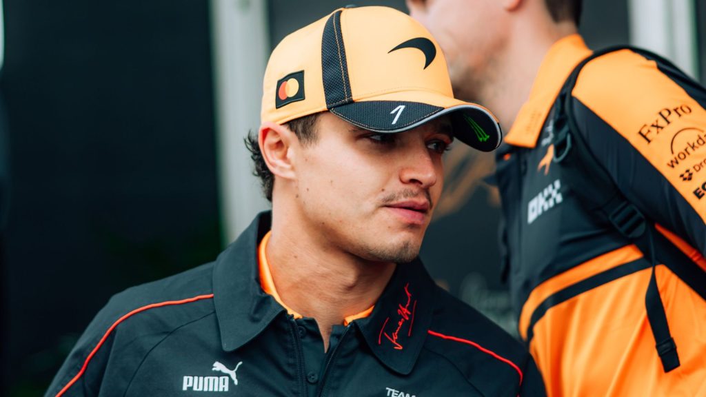 Norris lamenta la ausencia de un “ritmo ideal” en McLaren en Estados Unidos: “Queda mucho por hacer”