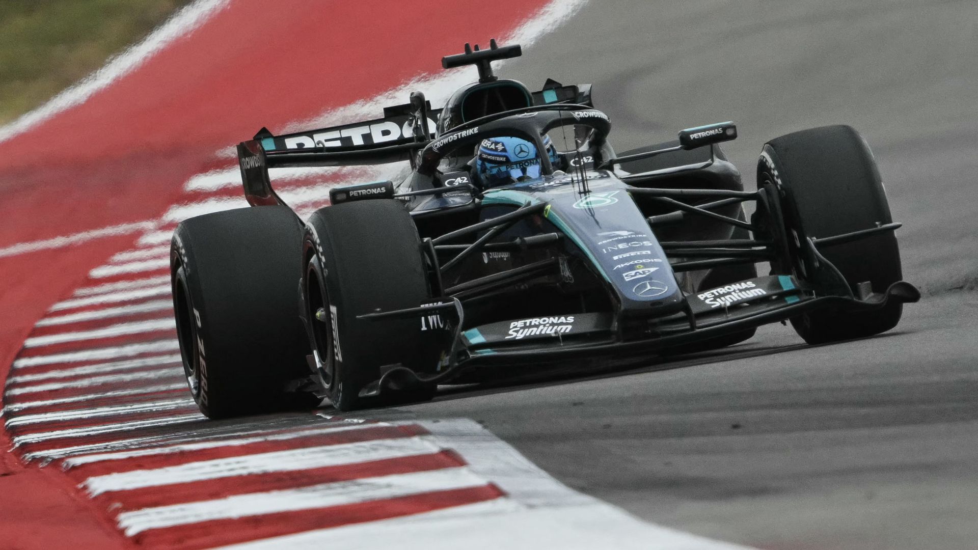 Russell calls Austin pace ‘rubbish’ as Antonelli wins and Mercedes mystery deepens
