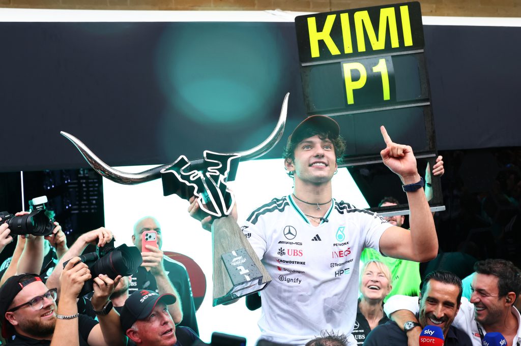 Close to F1 title, Antonelli reveals which number he wants on his 2027 Mercedes