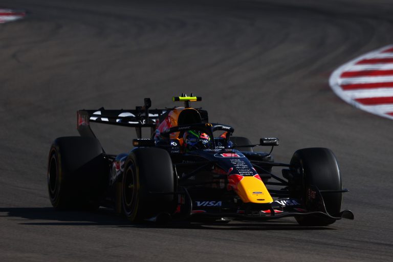 Hadjar celebra 3º lugar no grid em Austin, mas ressalta: “Tínhamos chance de cravar pole”