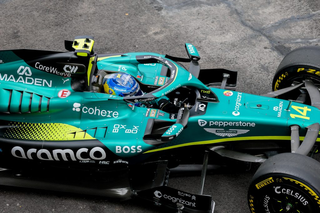 Alonso esbanja otimismo com ritmo da Aston Martin no México: “Sem grandes preocupações”