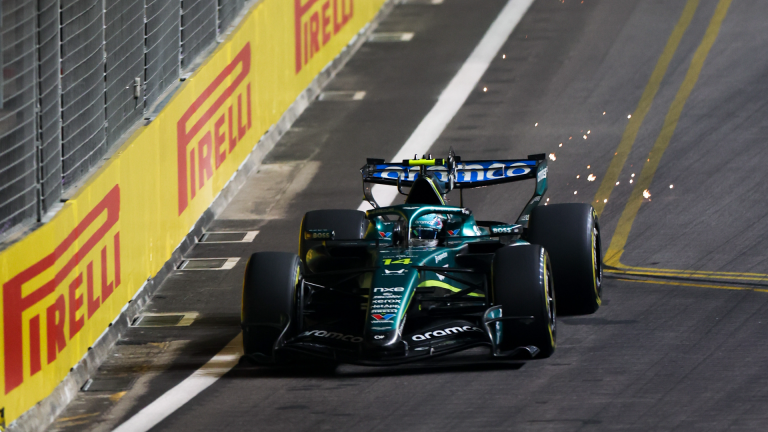 Alonso admite decepção com classificação sprint em Singapura: “Volta foi muito boa”