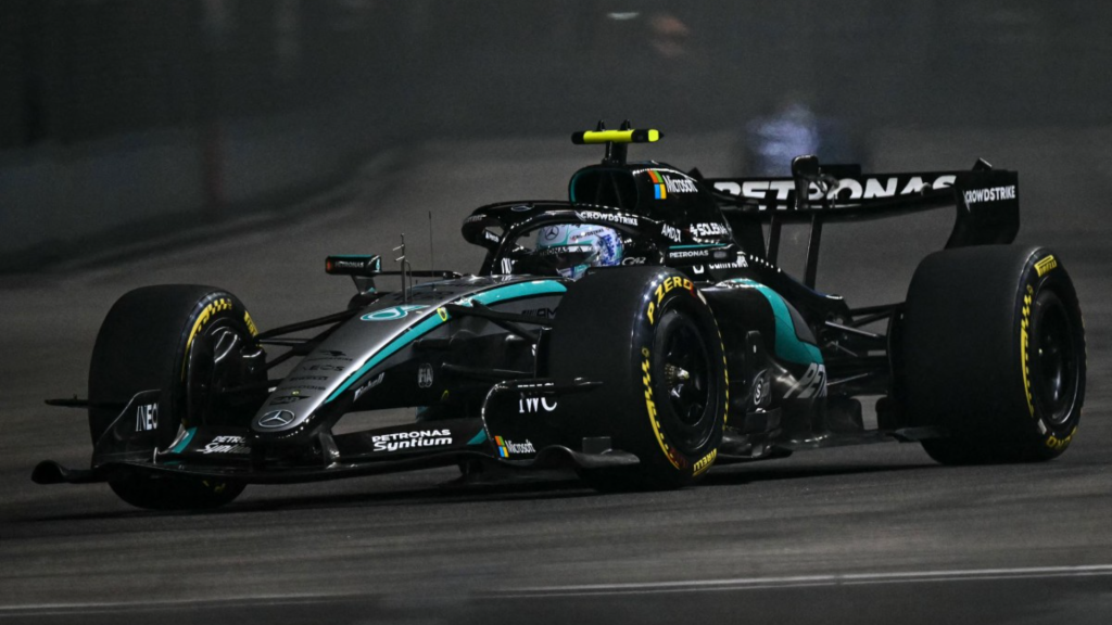 Antonelli calls upgraded Mercedes “very unpredictable” after Russell beats him again