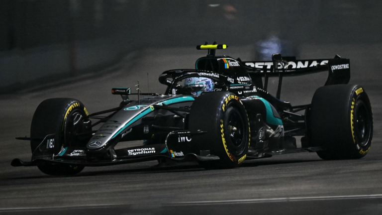 Antonelli calls upgraded Mercedes “very unpredictable” after Russell beats him again