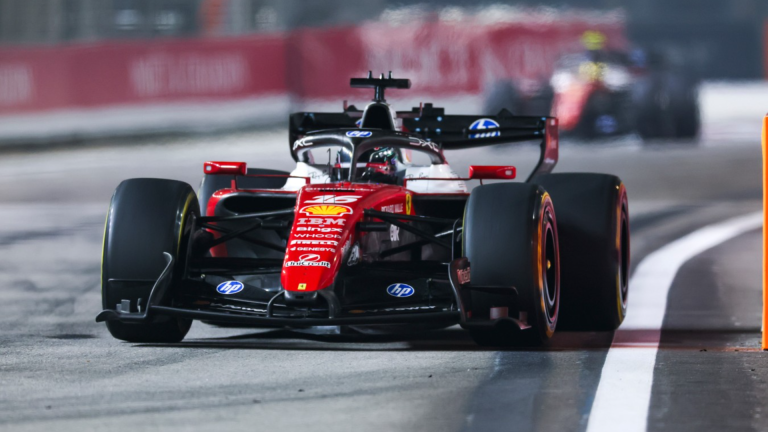 Leclerc warns Ferrari he could hit wall after car brakes on its own in Singapore