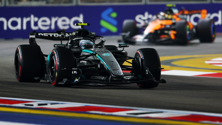 Limites de pista e protesto da Mercedes: como Antonelli escapou de punição no GP de Singapura