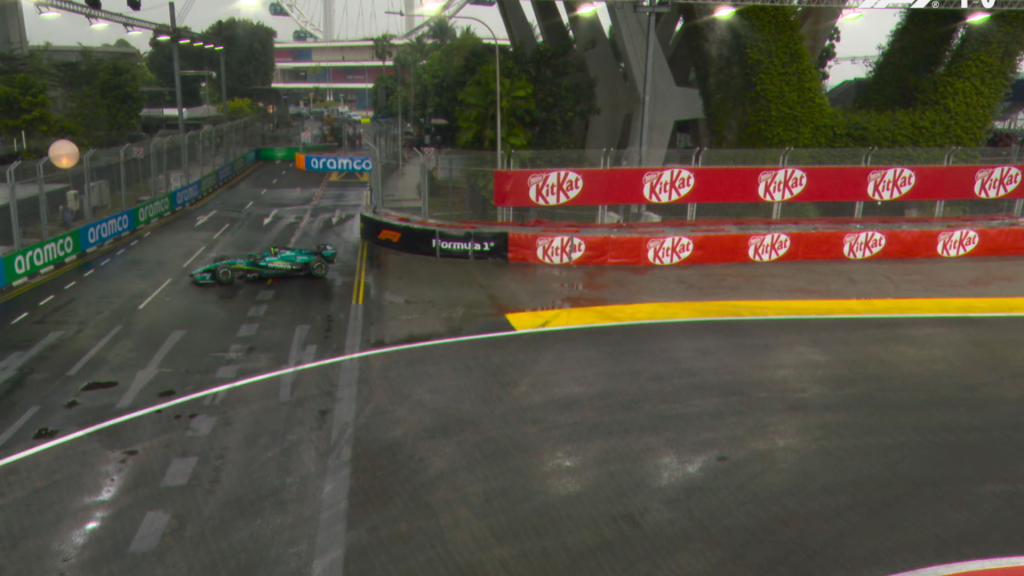 Stroll ignora presença de Pérez e gera batida na corrida sprint do GP de Singapura