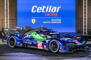 Cetilar revela pintura azul e verde de Ferrari 499P para temporada 2026/27 do ALMS