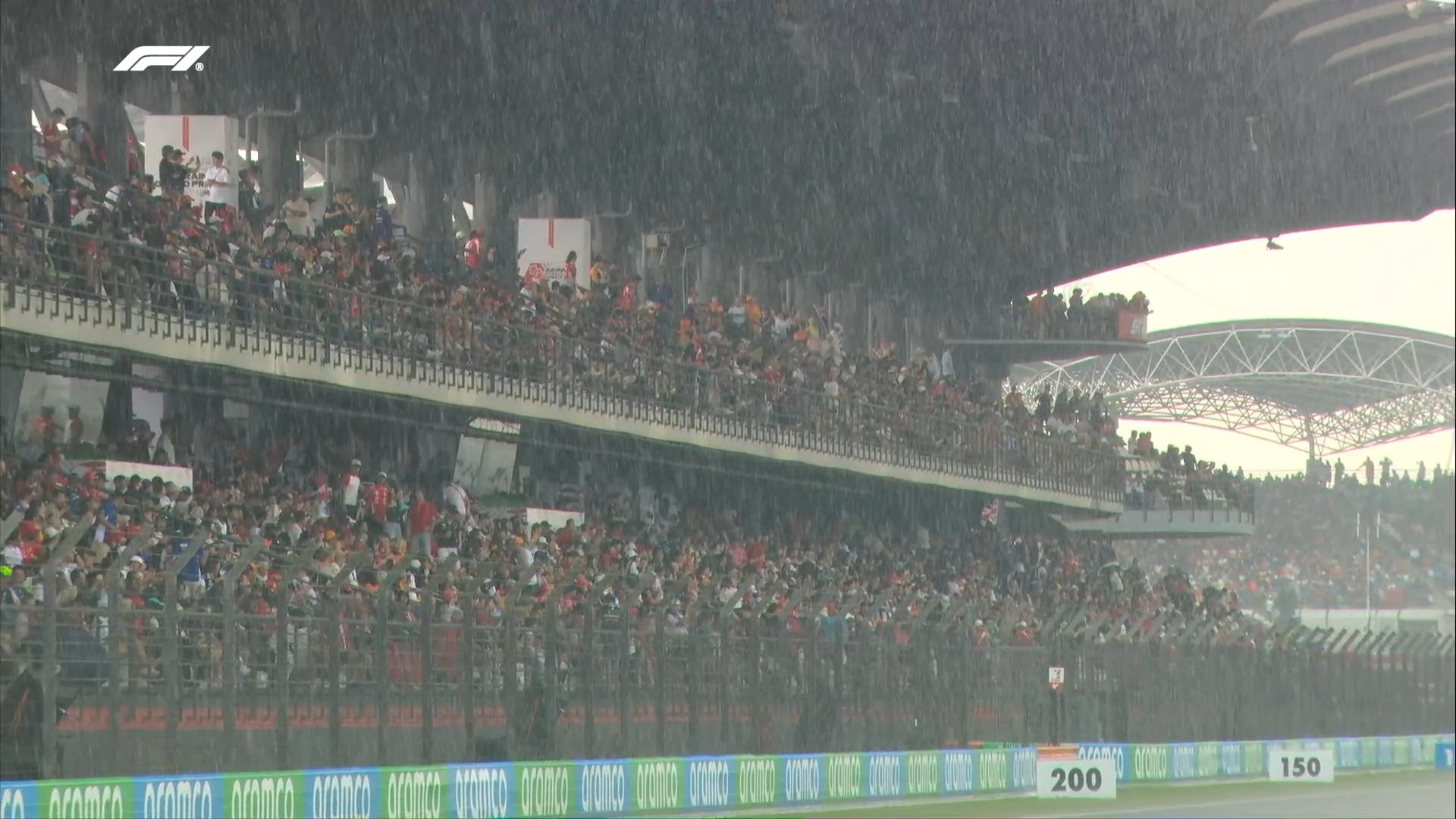 ฝนถล่ม Sepang ก่อนสตาร์ต F1 — Race Control สั่งเลื่อน Bahrain GP